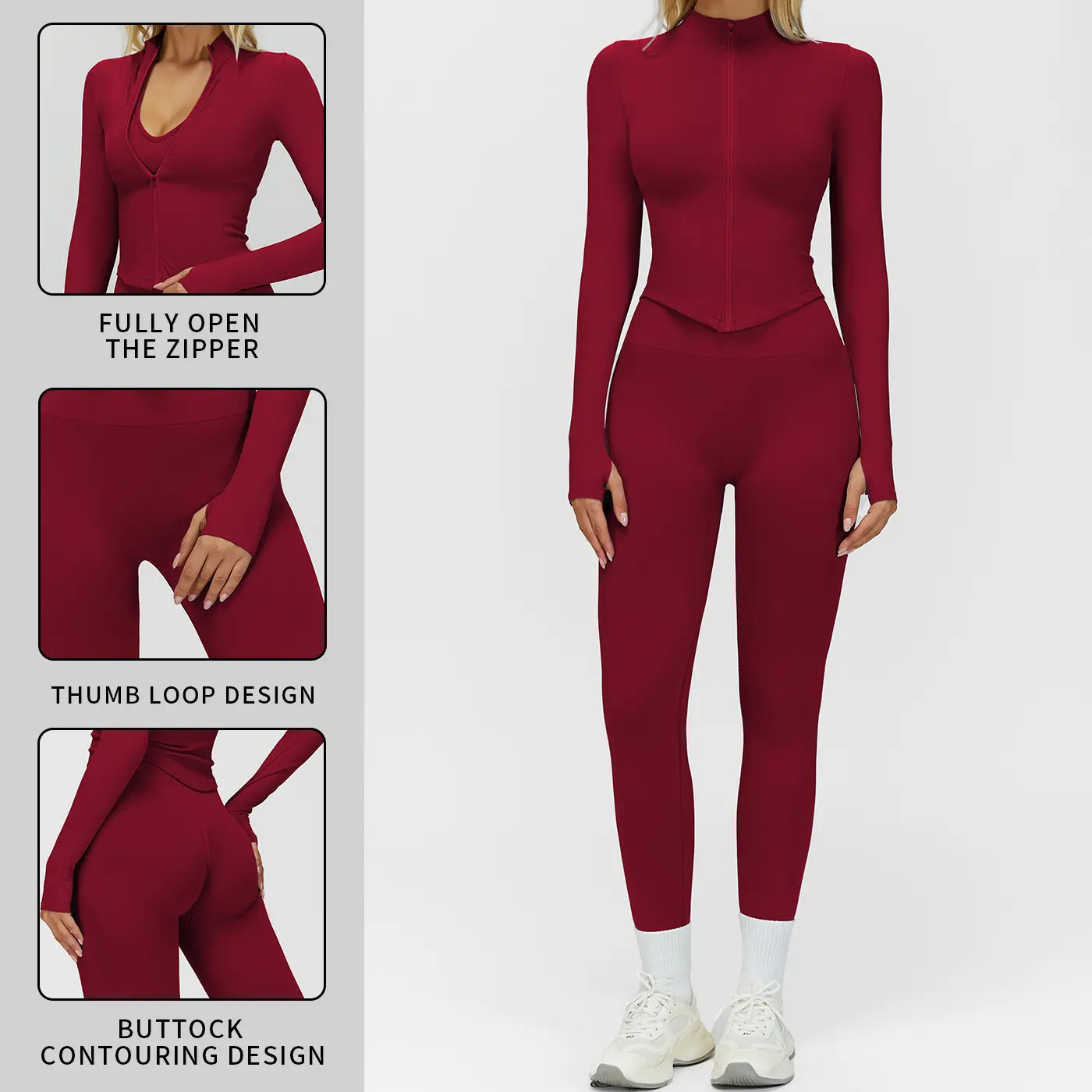 MFVIM Women'S Sporty Set, Casual Two-Piece Tracksuit Matching Set, Comfortable Athletic Wear, Ideal for Gym & Daily Activities Springstatements