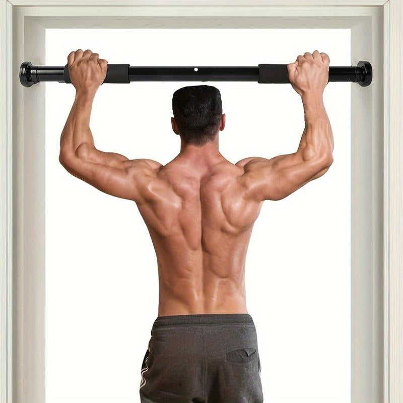 Adjustable Door Frame-Mounted Pull-Up Bars, Indoor Wall-Mounted Bar Fitness Equipment, No Drilling Required, Perfect for Strength Training and Bodyweight Workouts, the Perfect Gift for Halloween, Thanksgiving, Black Friday or Birthday