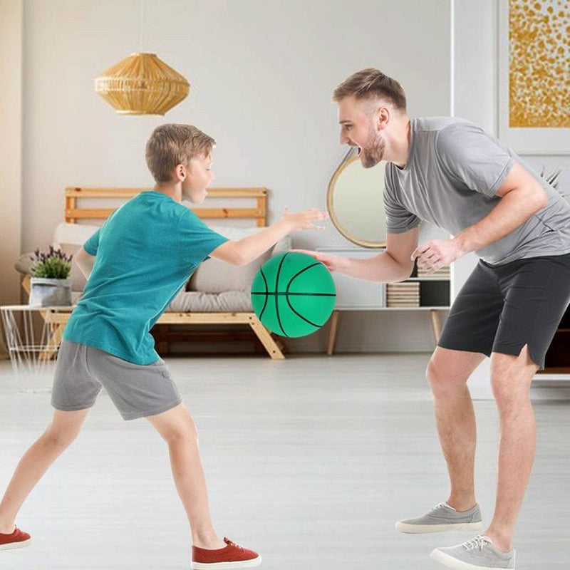 2026 Upgraded Silent Basketball Set :Noiseless Indoor Basketball&Hoop,Quiet Rebound Ball and Hoop for Silent Indoor Training